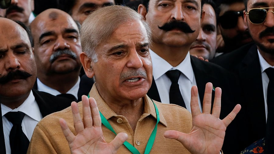 Former Pakistan Leader of Opposition Shehbaz Sharif. Credit: Reuters File Photo
