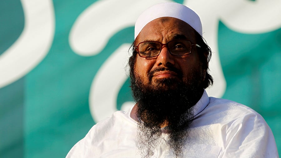 Mumbai terror attack mastermind and banned Jamat-ud-Dawa (JuD) chief Hafiz Saeed. Credit: Reuters Photo