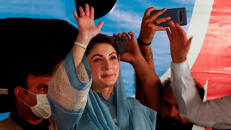 Maryam Nawaz, the daughter of Pakistan's former Prime Minister Nawaz Sharif. Credit: Reuters Photo