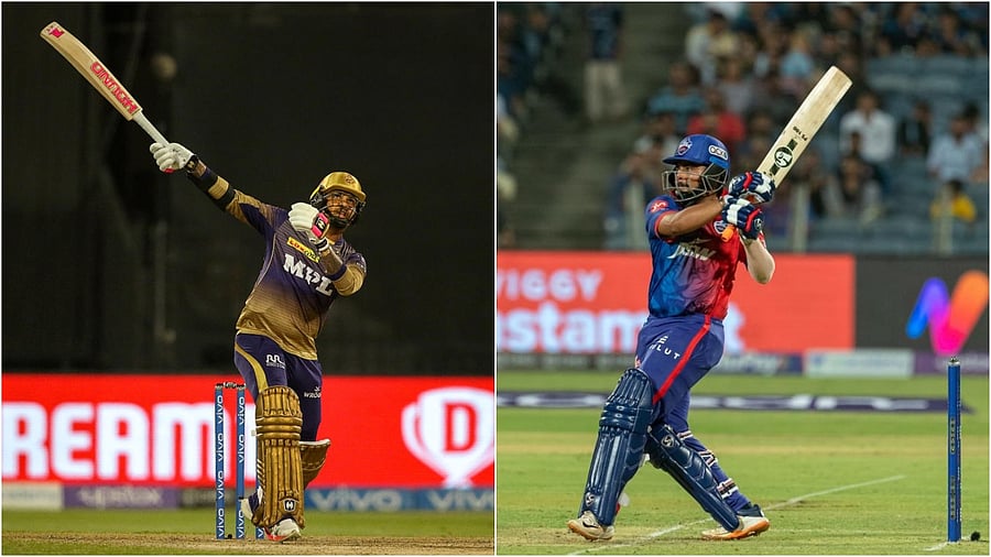 Sunil Narine (left) and Prithvi Shaw. Credit: PTI Photos