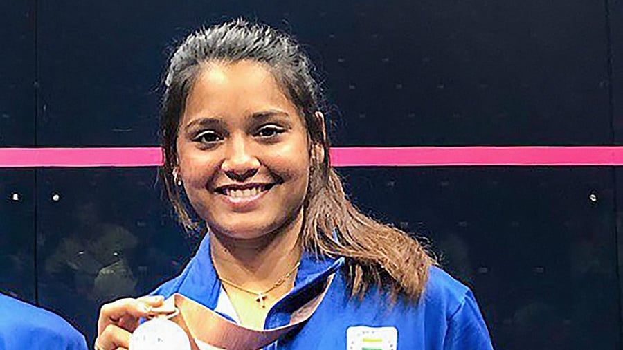Indian squash player Dipika Pallikal. Credit: PTI File Photo
