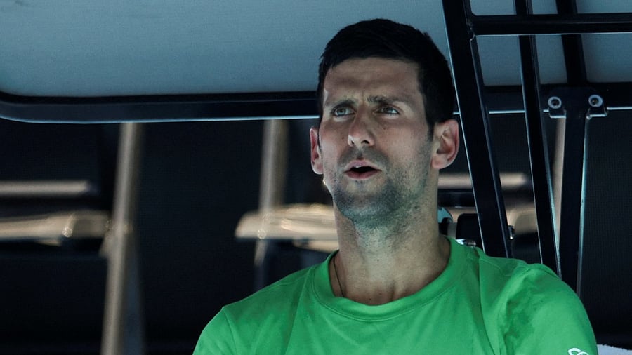 Serbian tennis star Novak Djokovic. Credit: Reuters File Photo