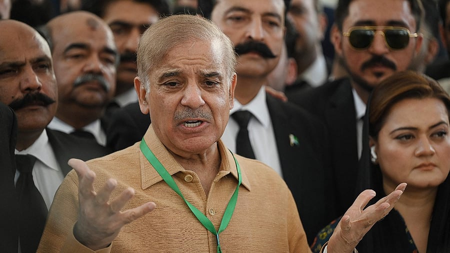 Pakistan's opposition leader Shehbaz Sharif. Credit: AFP File Photo