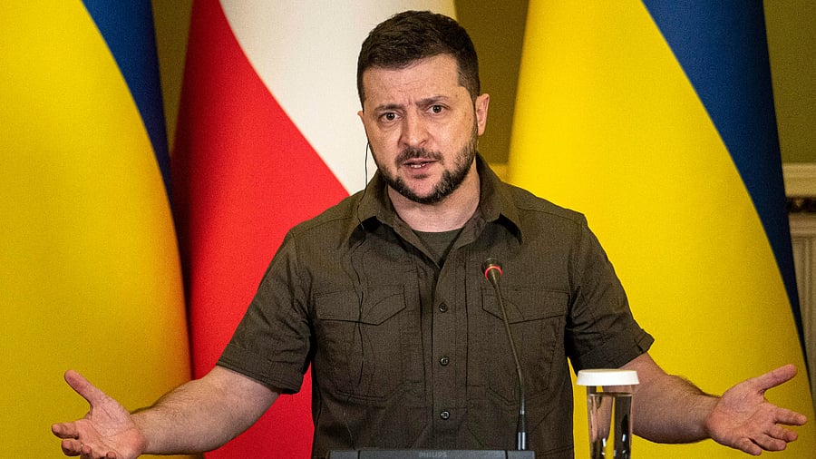 Ukrainian President Volodymyr Zelenskyy. Credit: AP Photo