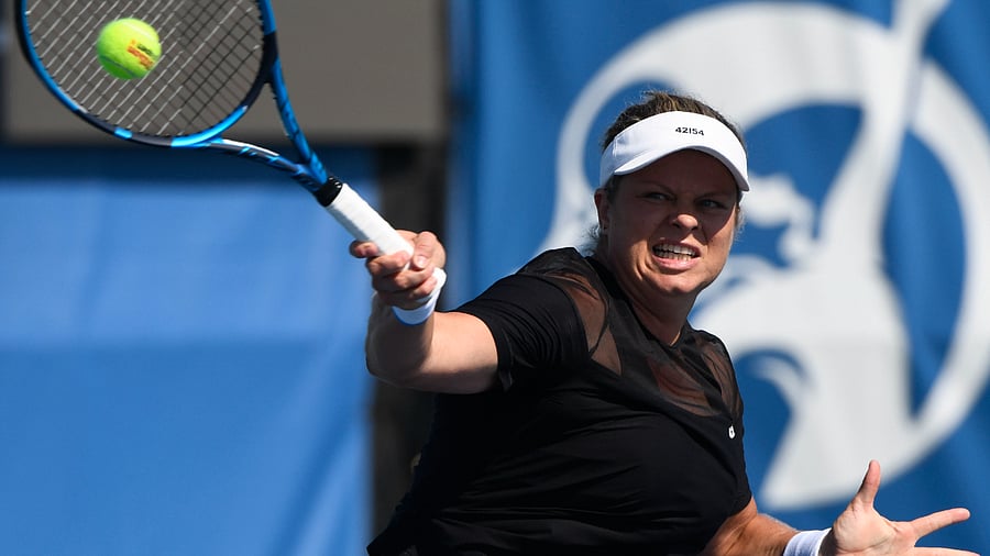 Former women's world number one Kim Clijsters. Credit: AP Photo