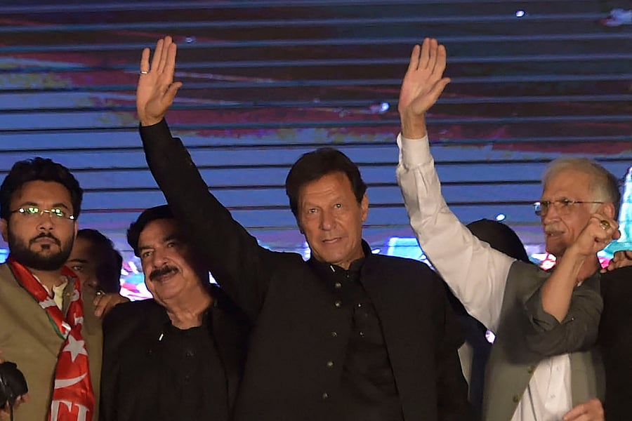 The petition requested that the dissident PTI members should be disqualified from parliamentary affairs for life and that if any member wants to leave the party they must resign as members of the NA first. Credit: AFP Photo