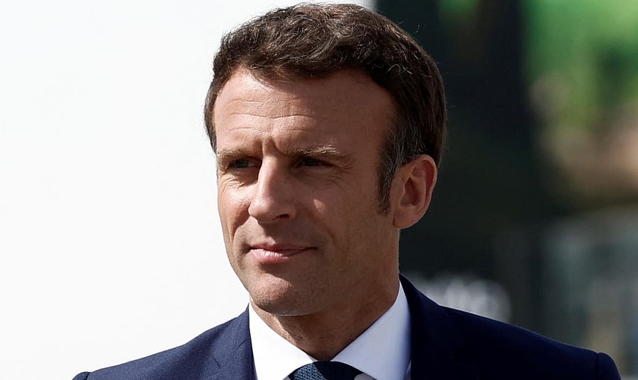 French President Emmanuel Macron. Credit: Reuters