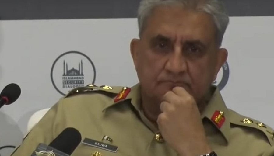 Pakistan Chief of Army Staff (COAS) Gen Qamar Javed Bajwa. Credit: IANS