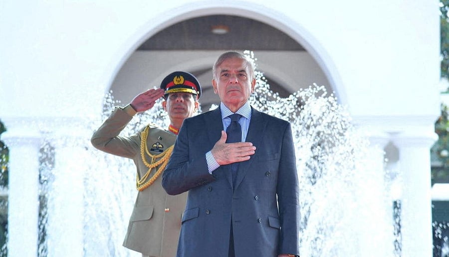 Pakistan's Prime Minister Shehbaz Sharif. Credit: Reuters