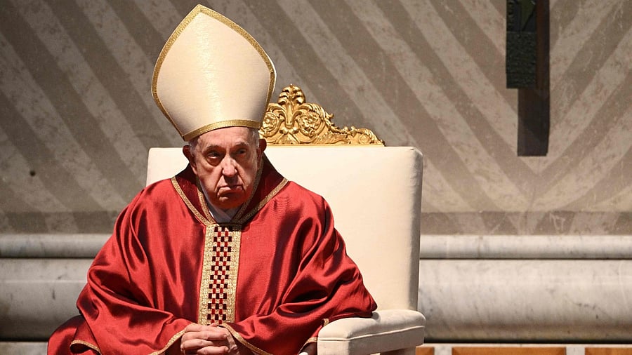 Pope Francis. Credit: AFP Photo