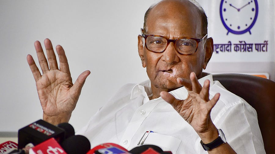 NCP Chief Sharad Pawar. Credit: PTI Photo