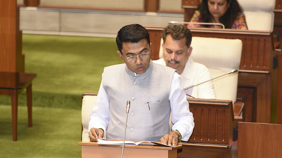 Goa Chief Minister Pramod Sawant. Credit: PTI Photo