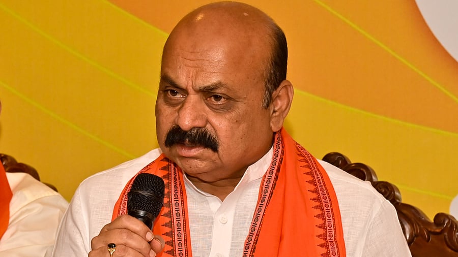 Karnataka CM Basavaraj Bommai. Credit: DH Photo