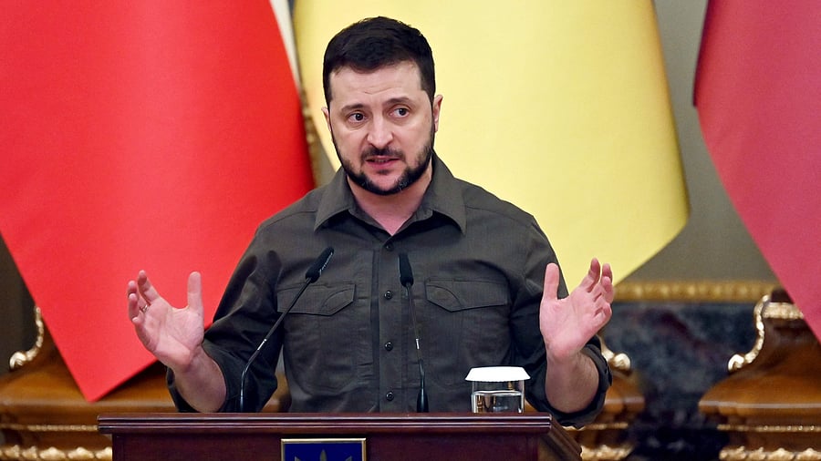 Ukraine President Volodymyr Zelenskyy. Credit: AFP Photo