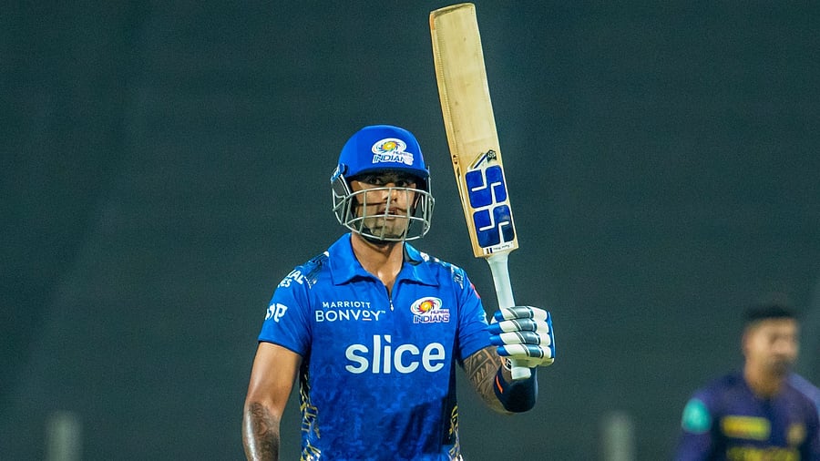 MI's star batter Surya Kumar Yadav. Credit: PTI Photo