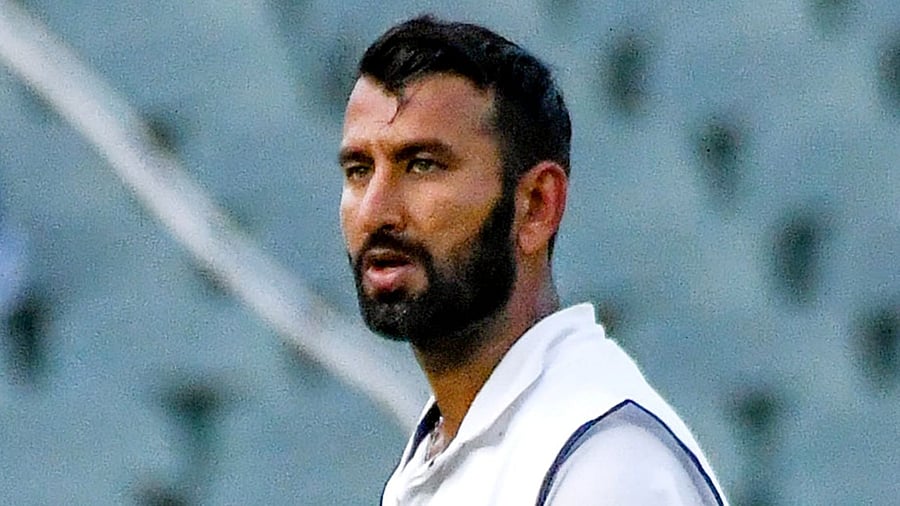 Cheteshwar Pujara. Credit: AFP File Photo