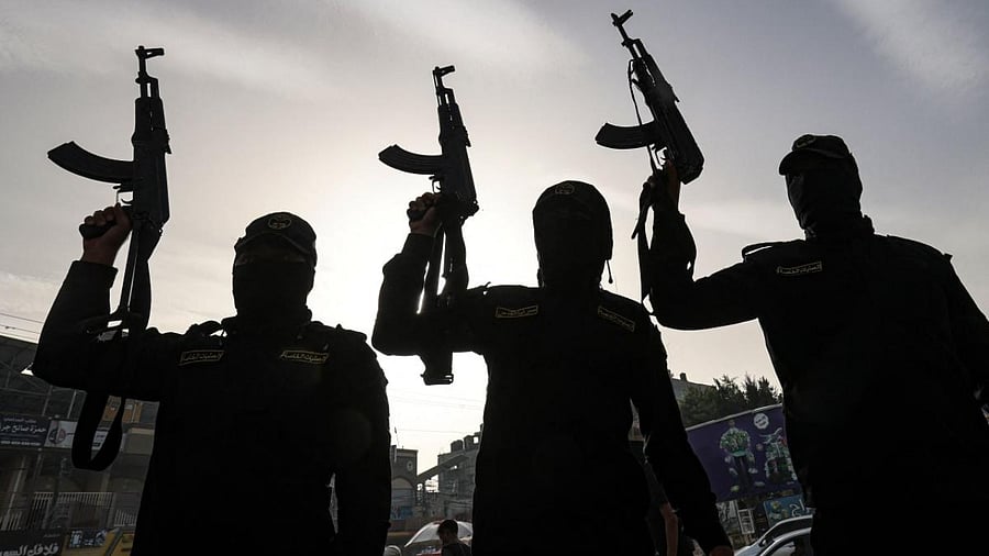 Members of the Palestinian Islamic Jihad militant. Credit: AFP Photo