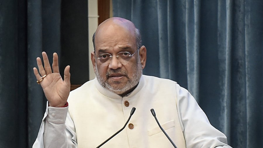 Union Home Minister Amit Shah. Credit: PTI Photo
