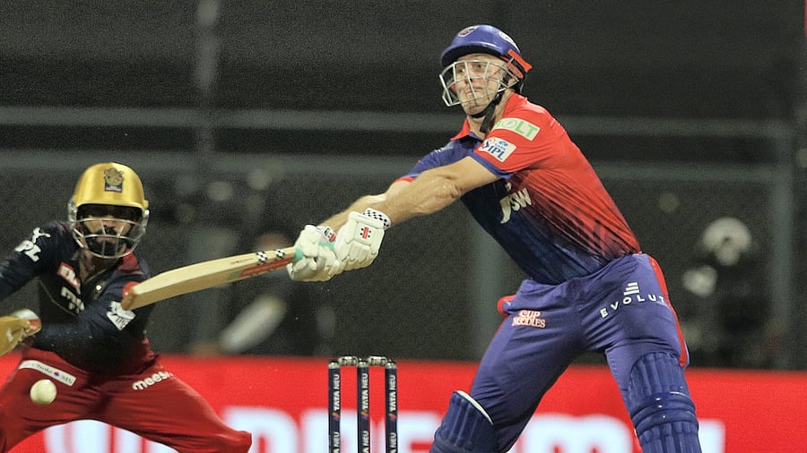 Delhi Capitals all-rounder Mitchell marsh. Credit; PTI Photo