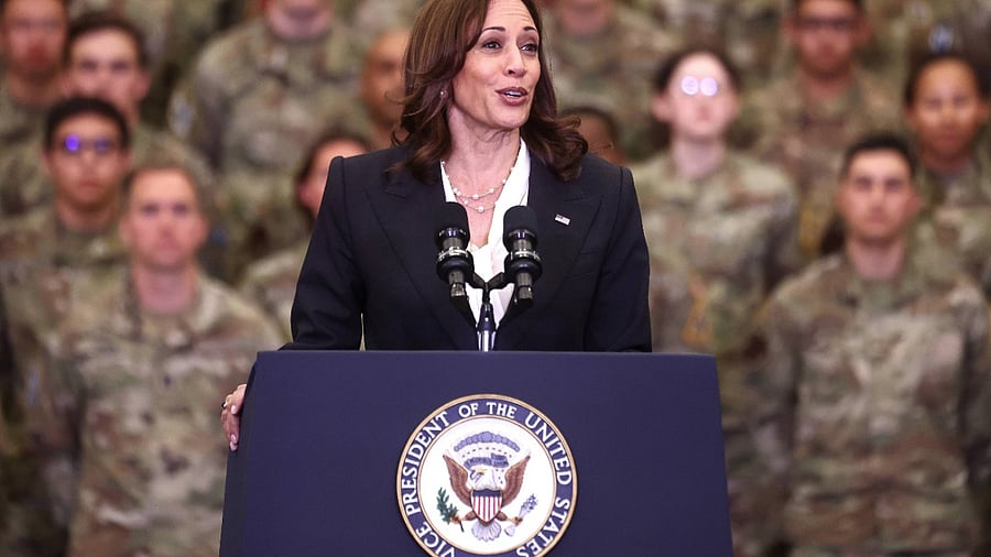 US Vice President Kamala Harris. Credit: AFP Photo