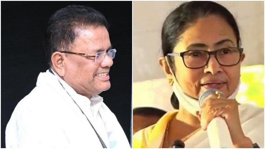 Ripun Bora (L) and Mamata Banerjee file photos. Credit: IANS Photos