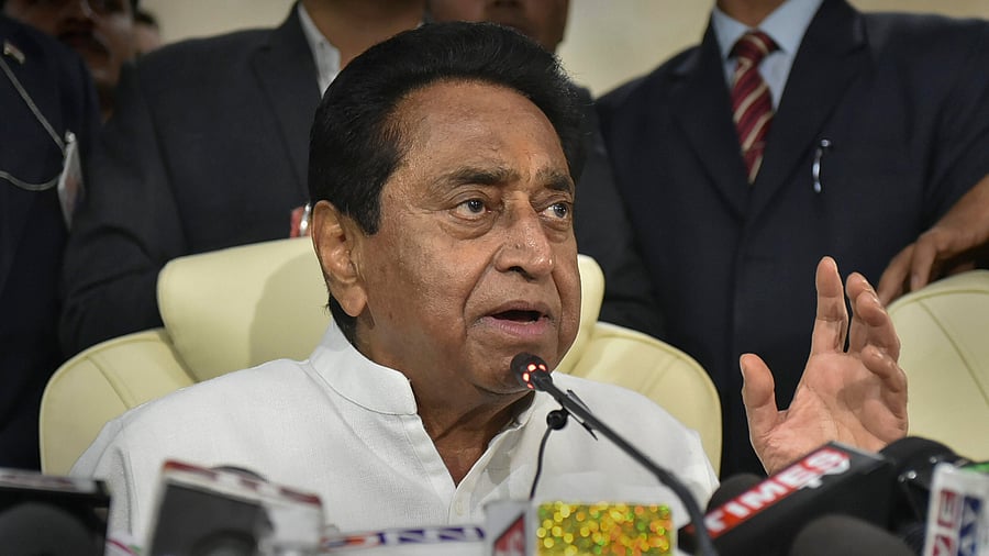 Madhya Pradesh Congress president Kamal Nath. Credit: PTI File Photo