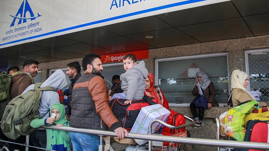 A view of Jammu airport. Credit: PTI Photo