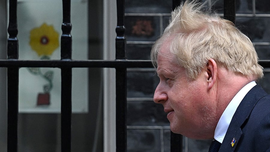 Britain's Prime Minister Boris Johnson. Credit: AFP Photo