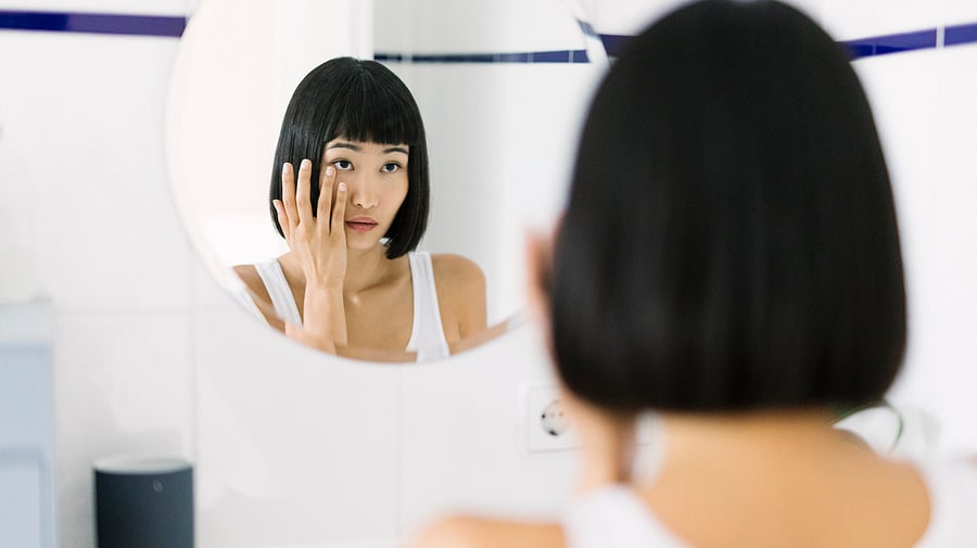 From high-coverage foundations with ultra-light textures to SPF powders and moisturizing lipsticks, J-beauty is all about making sure your skin is plump and healthy even when applying cosmetics. Credit: iStock Photo