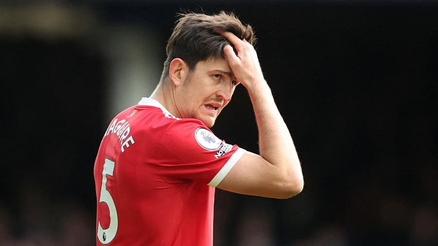 Harry Maguire. Credit: Reuters photo