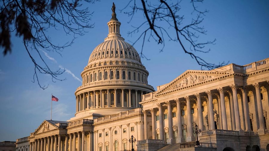 In this file photo taken on March 1, 2022 the US Capitol is seen in Washington, DC. Credit: AFP Photo