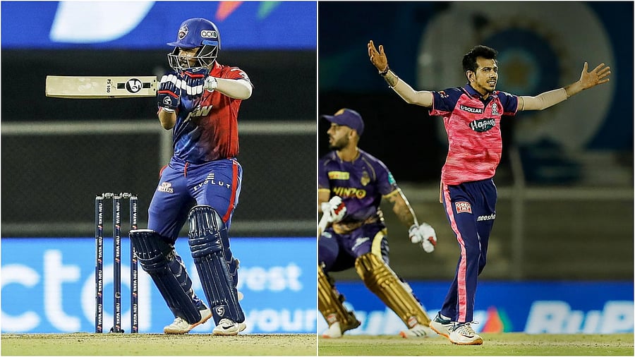 Prithvi Shaw (left) and Yuzvendra Chahal. Credit: PTI Photos