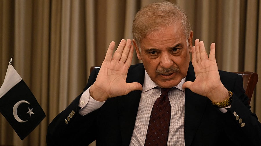 Pakistan’s new Prime Minister Shehbaz Sharif. Credit: AFP Photo