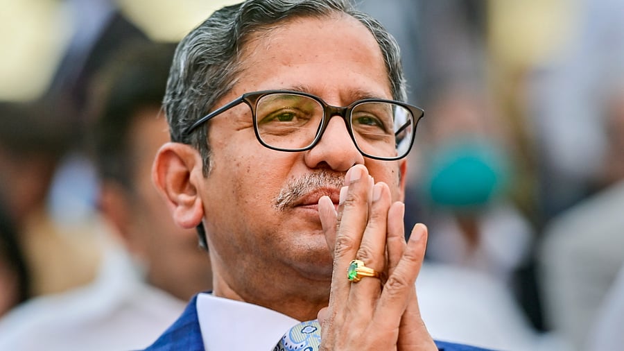 Chief Justice of India N. V. Ramana. Credit: PTI Photo