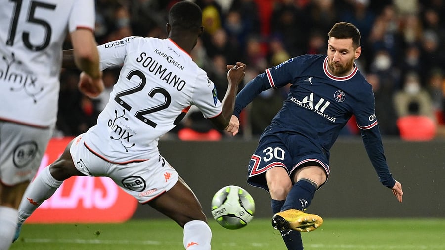 Lionel Messi in action for PSG. Credit: AFP File Photo