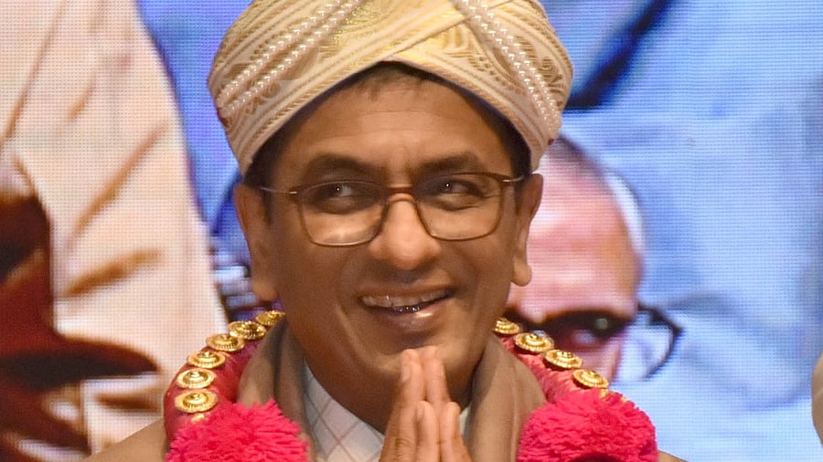 Justice D Y Chandrachud. Credit: DH Photo/Janardhan B K