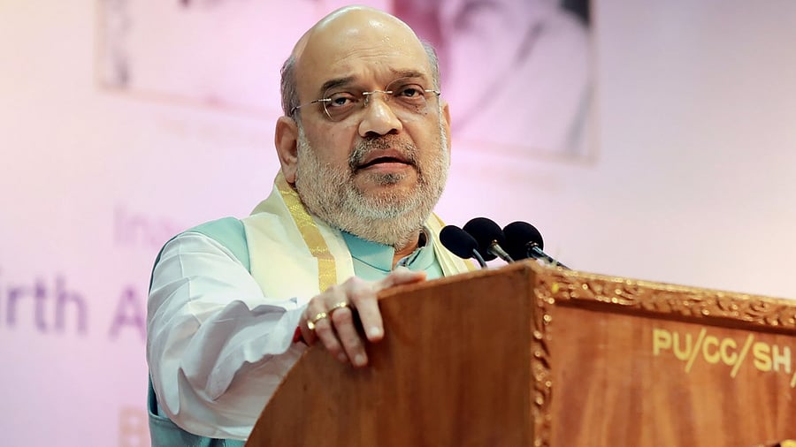 Union Home Minister Amit Shah. Credit: IANS Photo