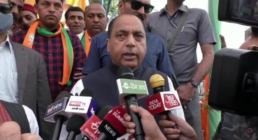 Himachal Pradesh CM Jairam Thakur. Picture credit: IANS