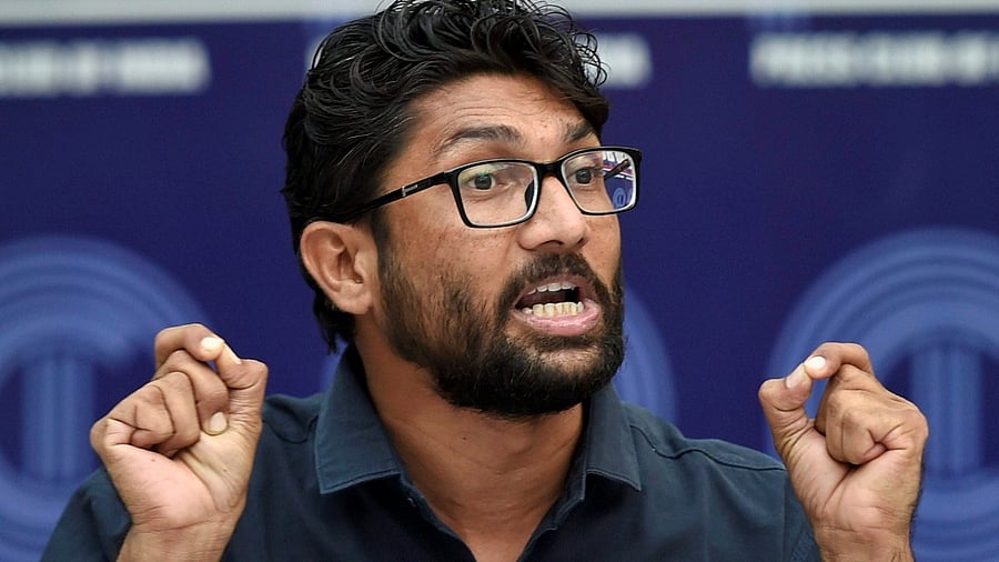Gujarat MLA Jignesh Mevani. Credit: PTI Photo