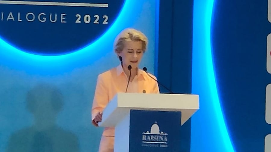 European Commission Ursula Gertrud von der Leyen. Credit: PTI Photo