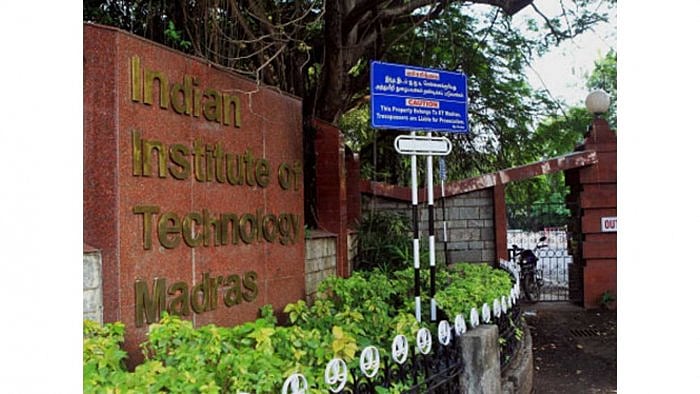 A view of the IIT Madras campus entrance. Credit: PTI File Photo