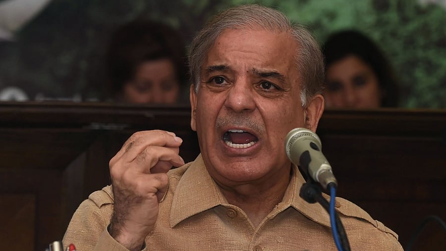 Pakistan's Prime Minister Shehbaz Sharif. Credit: AFP Photo