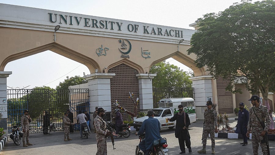In November 2018, Baloch militants had attacked the Chinese consulate in Karachi but failed to break through the security barrier with three of them killed on the spot. Credit: AFP Photo