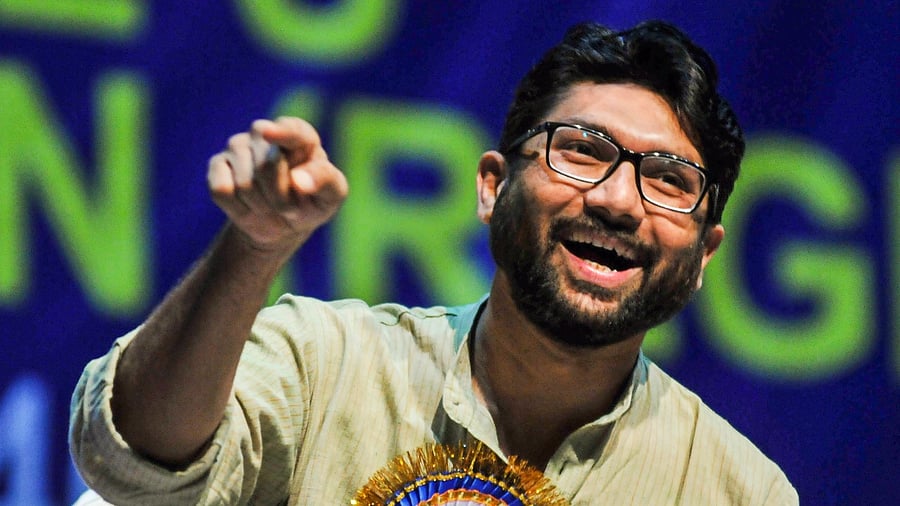 Dalit leader Jignesh Mevani. Credit: PTI File Photo