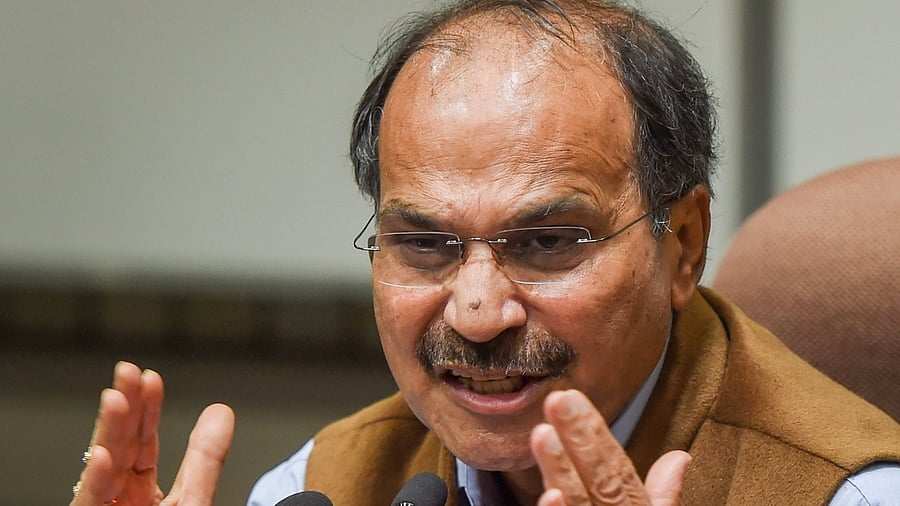  Public Accounts Committee (PAC) chairperson and senior Congress leader Adhir Ranjan Chowdhury. Credit: PTI Photo