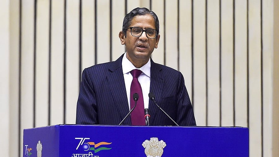 Chief Justice of India N V Ramana. Credit: PTI Photo