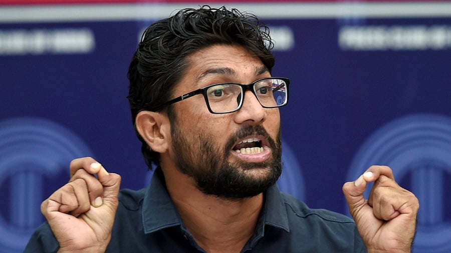 Gujarat MLA Jignesh Mevani. Credit: PTI File Photo