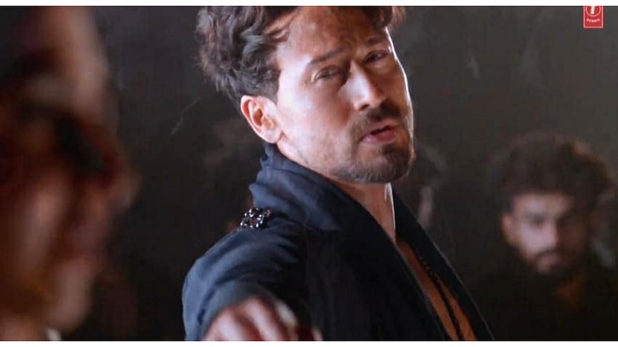 Tiger Shroff in a still from 'Heropanti 2'. Credit: IMDb