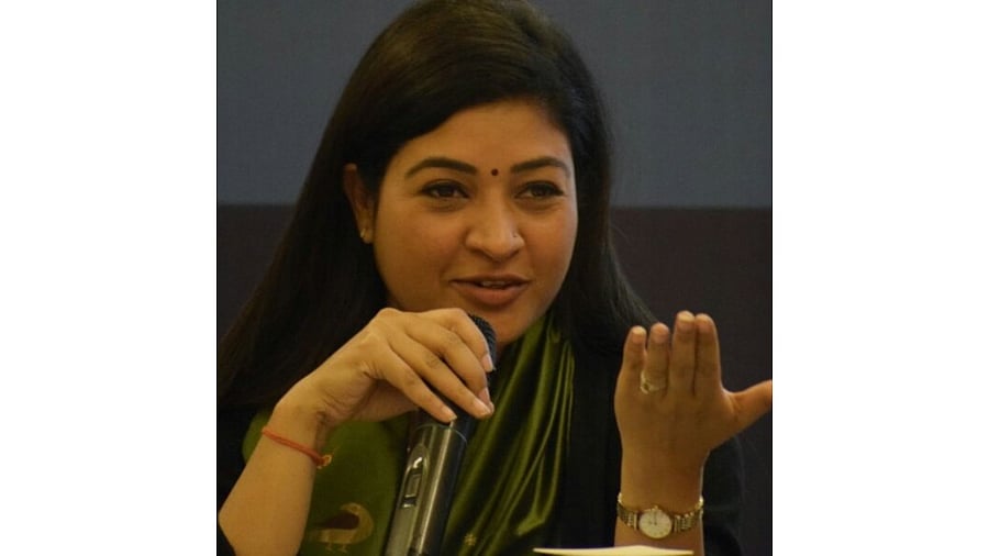 Congress leader Alka Lamba. Credit: PTI Photo