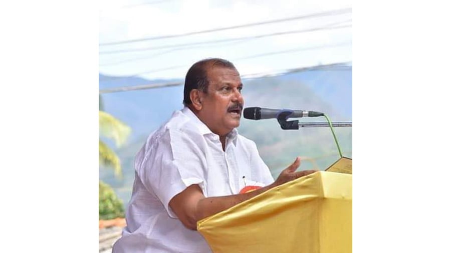 Former Kerala MLA P C George. Credit: Facebook/pcgeorgeofficial